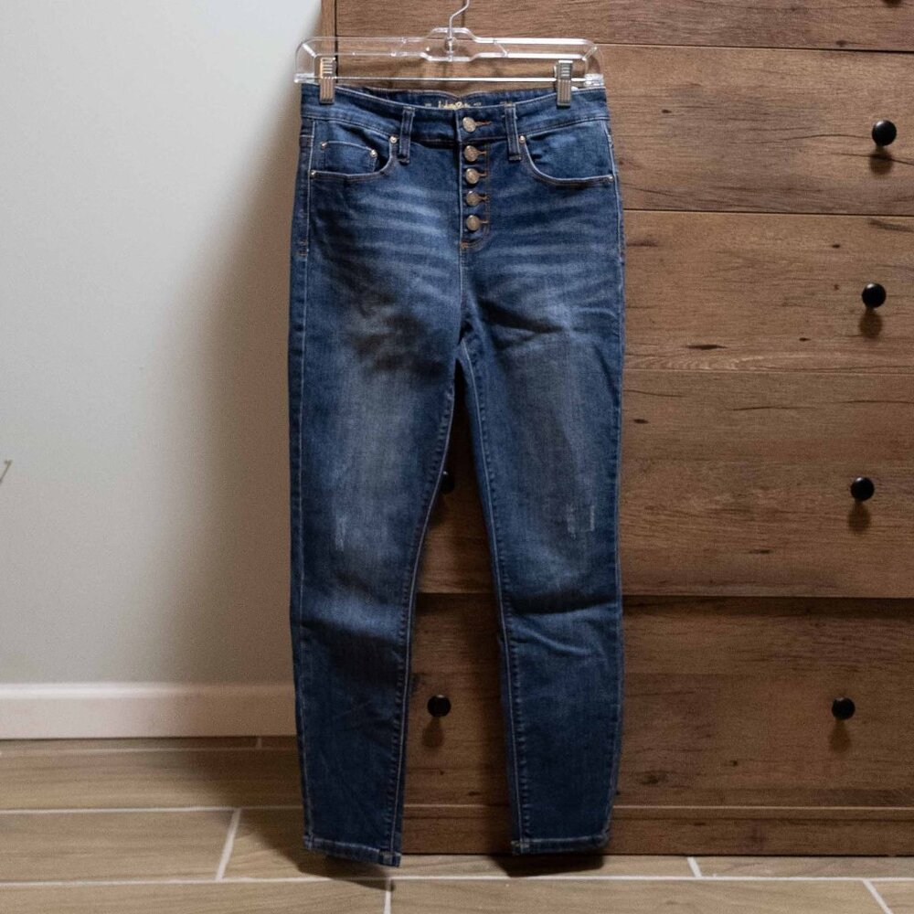 Indigo Rein Denim High Rise Curvy Jeans - Size 7
